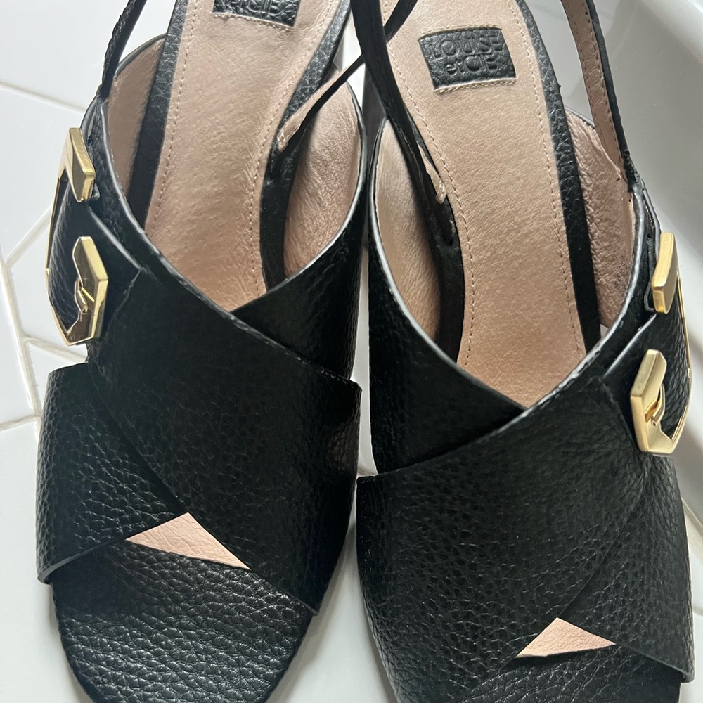 Louise eta CIE black sandals